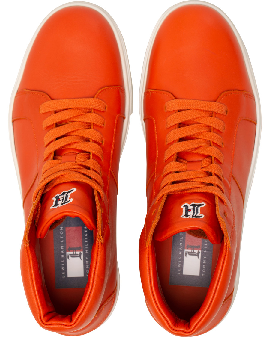 Hombres | Tommy Hilfiger Lewis Hamilton Hybrid High Top Orangeade | Tommy Hilfiger | Lewis Hamilton Hybrid High Top Orangeade
