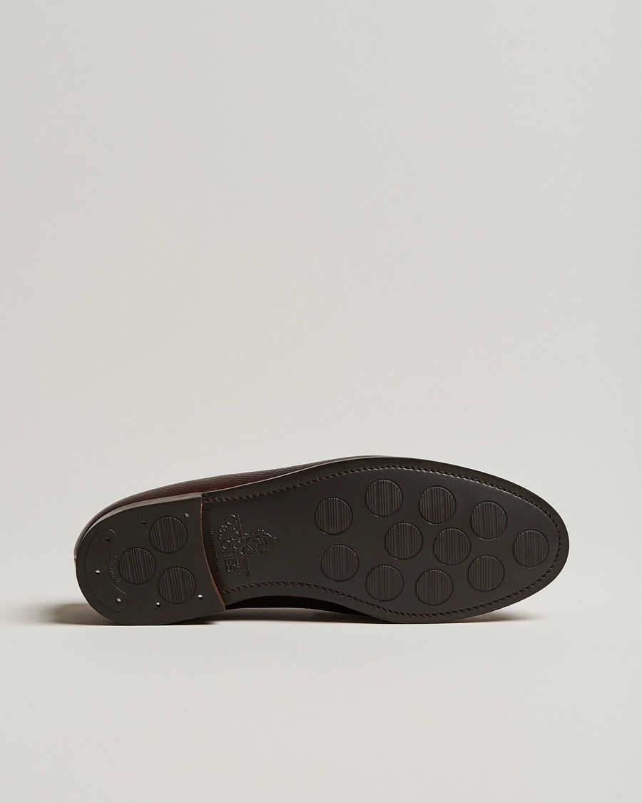 Hombres | Mocasines | Crockett & Jones | Boston City Sole Dark Brown Calf