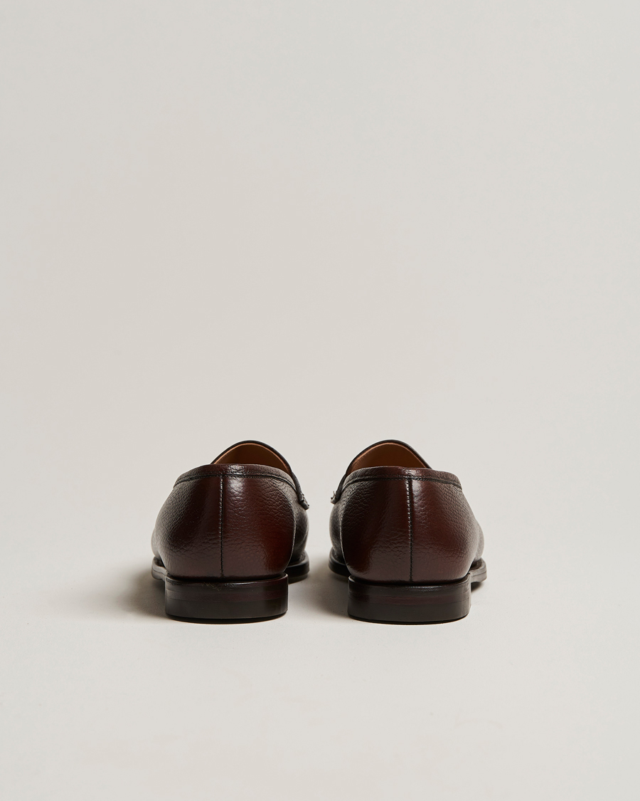 Hombres | Mocasines | Crockett & Jones | Boston City Sole Dark Brown Calf