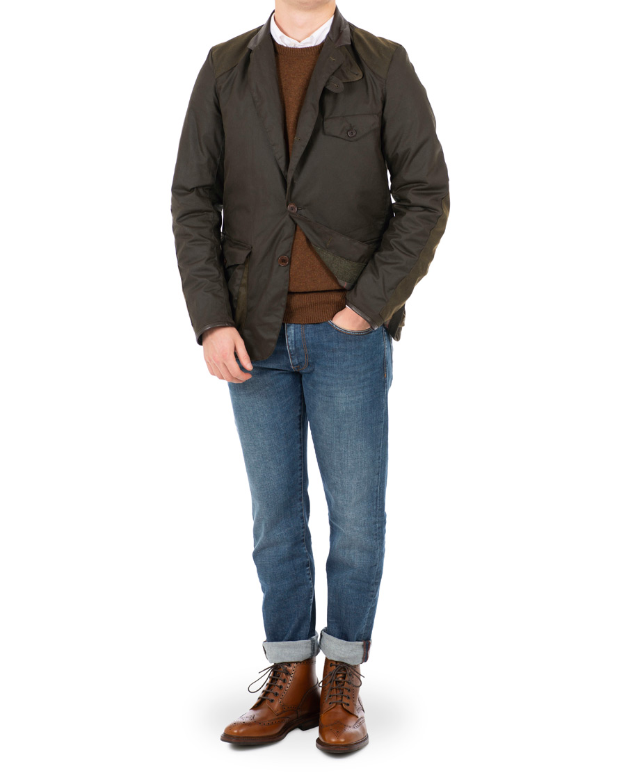 Hombres | Loake 1880 Wolf Mahogany Grain Calf | Loake 1880 | Wolf Mahogany Grain Calf