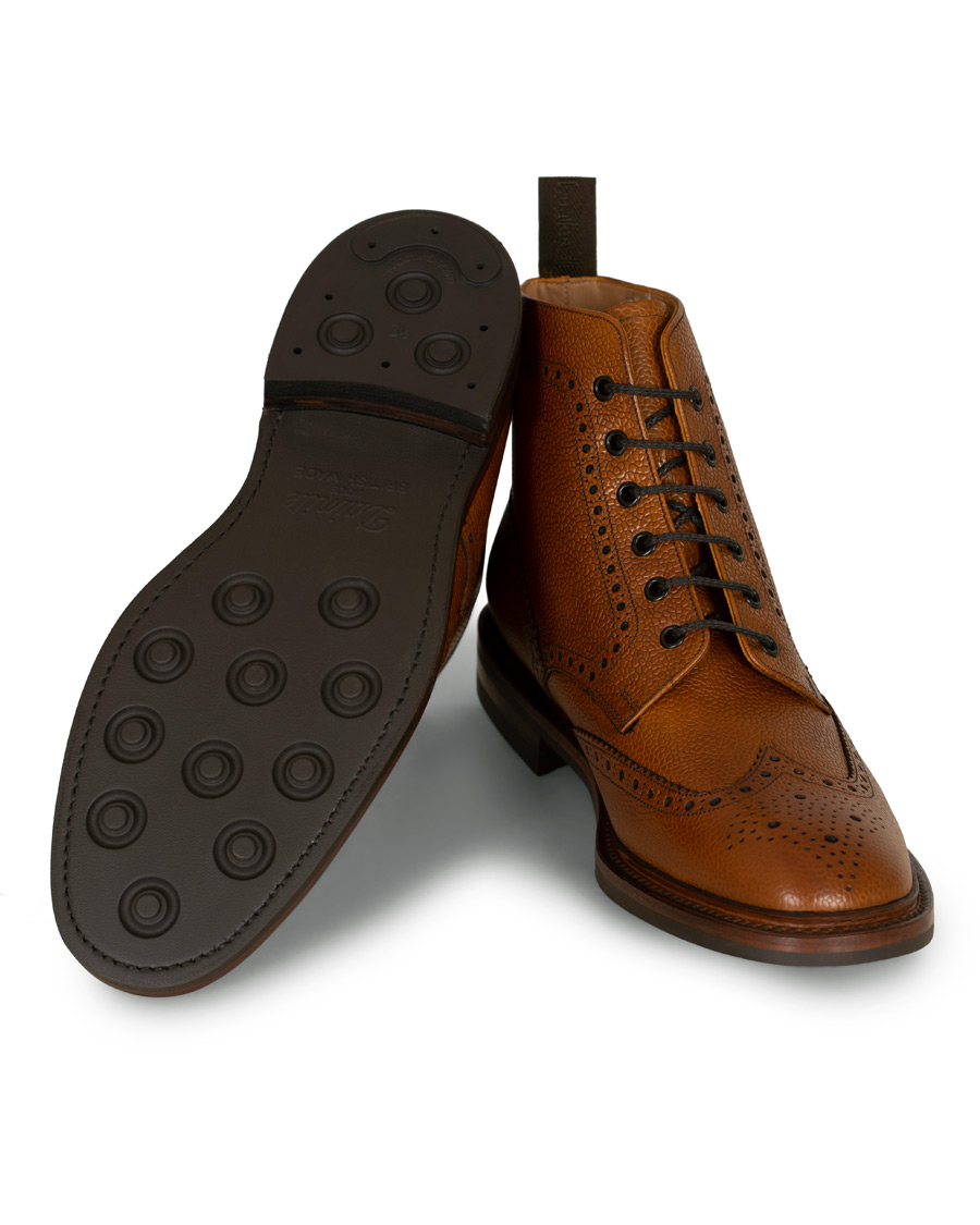 Hombres | Loake 1880 Wolf Mahogany Grain Calf | Loake 1880 | Wolf Mahogany Grain Calf