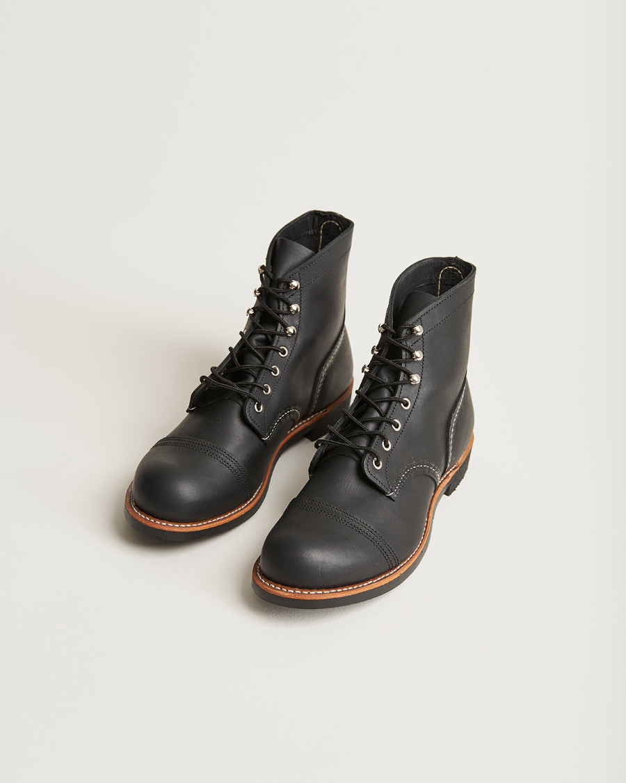 Hombres | Botas con cordones | Red Wing Shoes | Iron Ranger Boot Black Harness