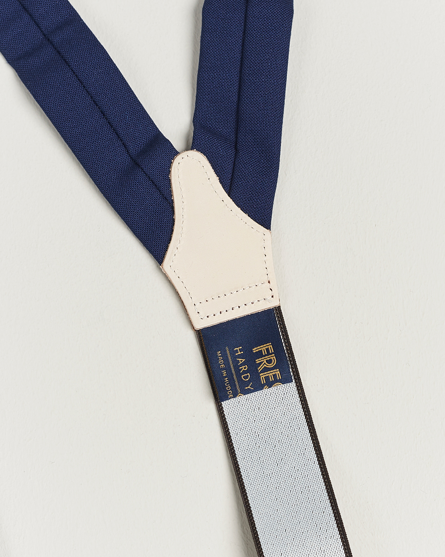 Hombres | Albert Thurston Fresco Braces 38mm Royal Blue | Albert Thurston | Fresco Braces 38mm Royal Blue
