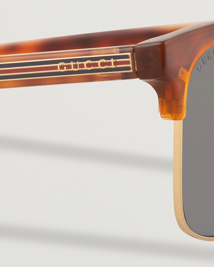 Hombres | Gucci GG0382S Sunglasses Havana/Blue | Gucci | GG0382S Sunglasses Havana/Blue