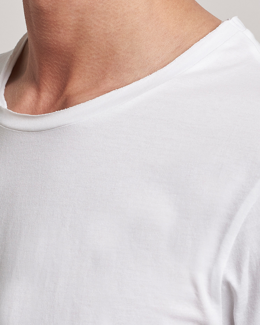 Hombres | Camisetas | Bread & Boxers | Crew Neck Relaxed White