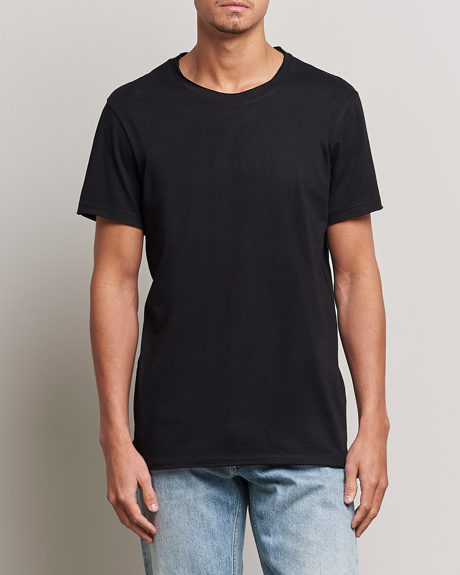 Hombres | Camisetas | Bread & Boxers | Crew Neck Relaxed Black
