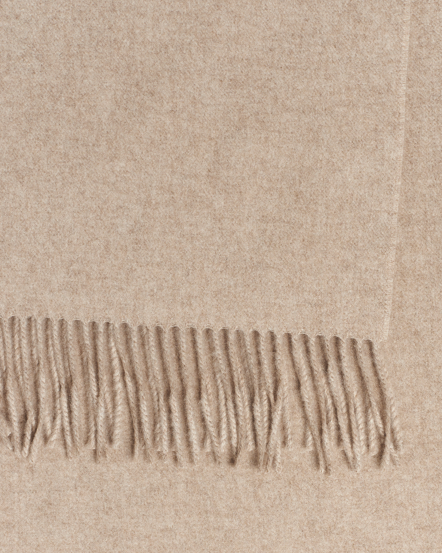 Hombres | Bufandas | Piacenza Cashmere | Cashmere Scarf Light Beige