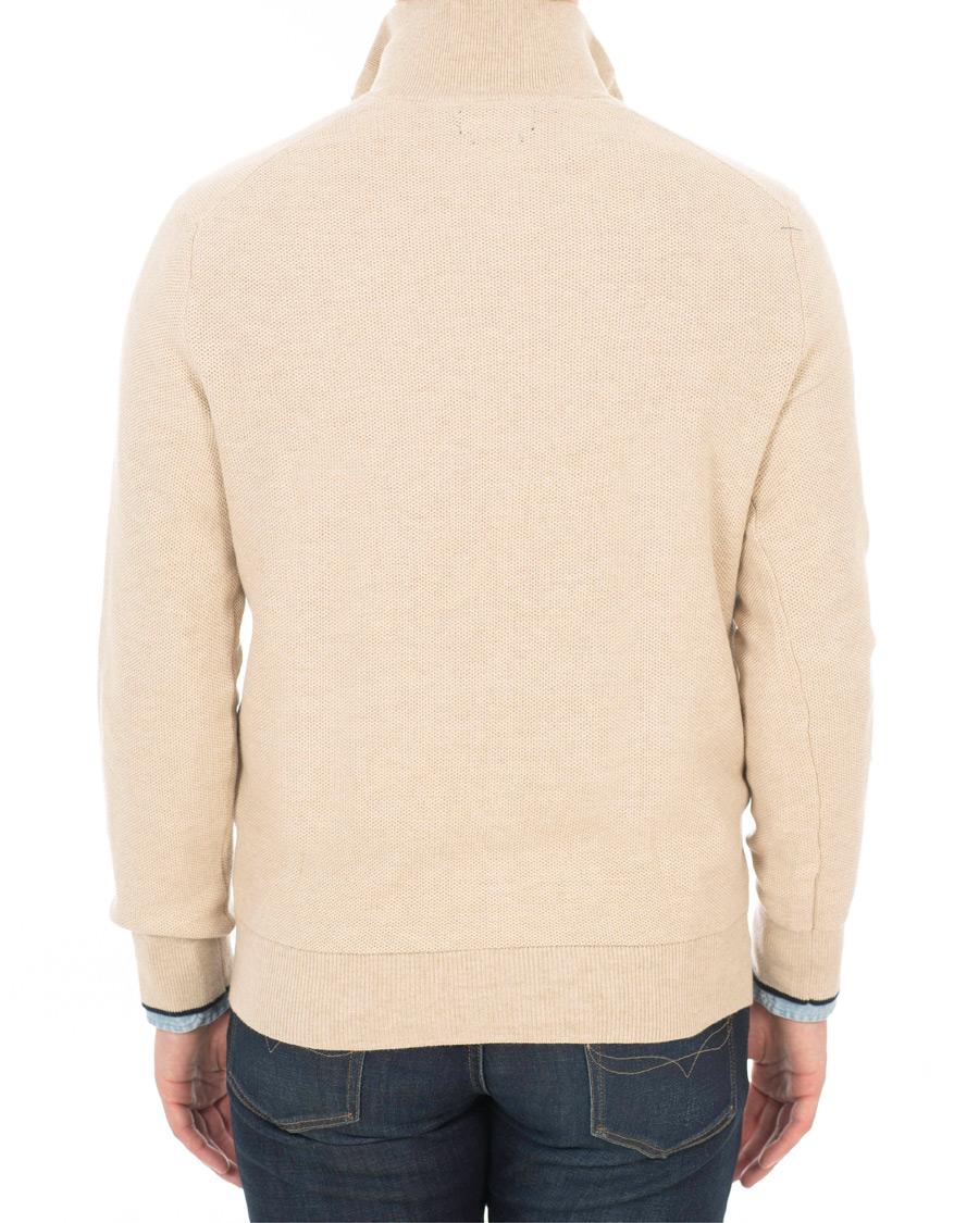 Hombres | Jerséis y prendas de punto | Polo Ralph Lauren | Texture Half Zip Oatmeal Heather