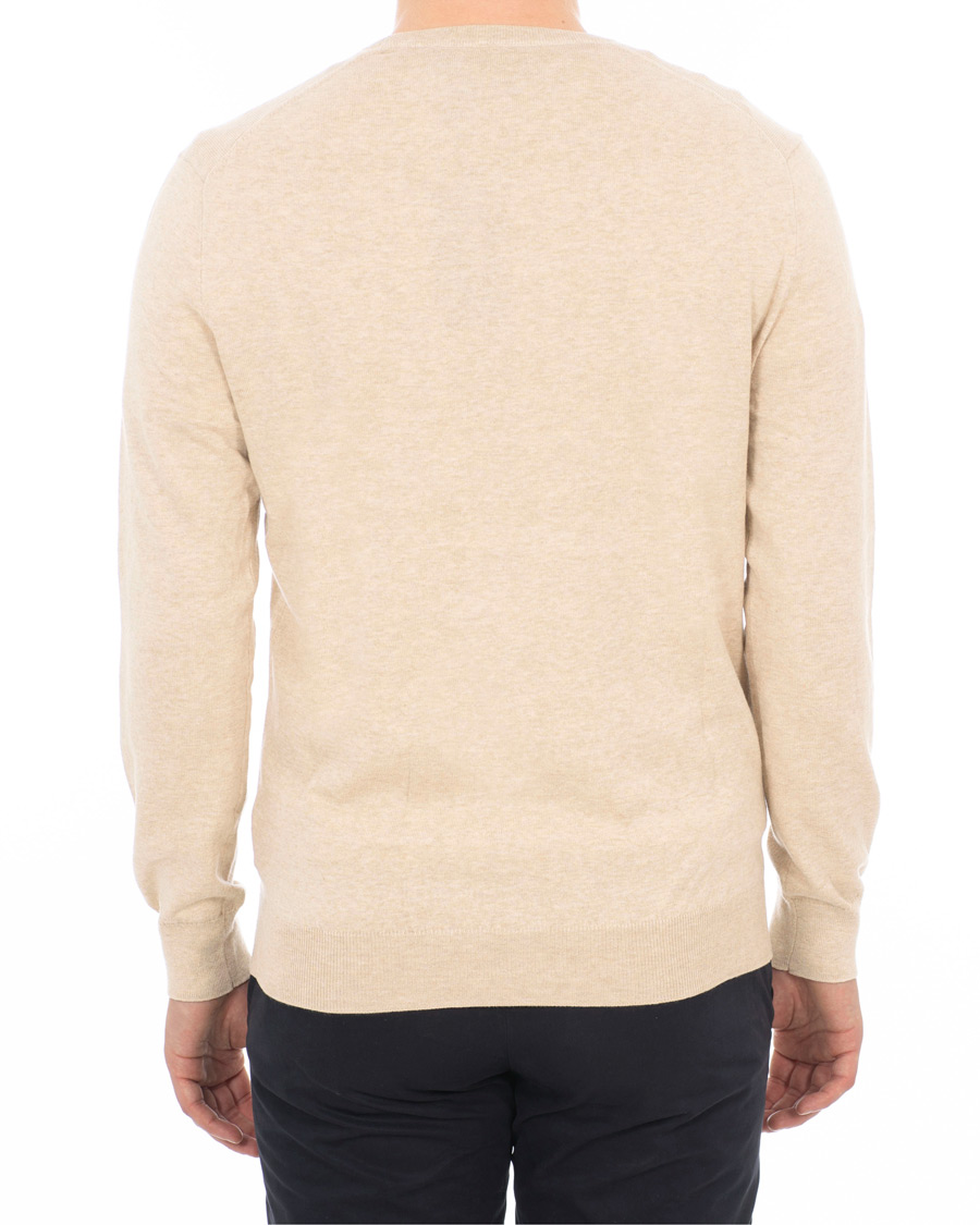 Hombres | Jerséis y prendas de punto | Polo Ralph Lauren | Pima Cotton Crew Neck Pullover Sand Heather