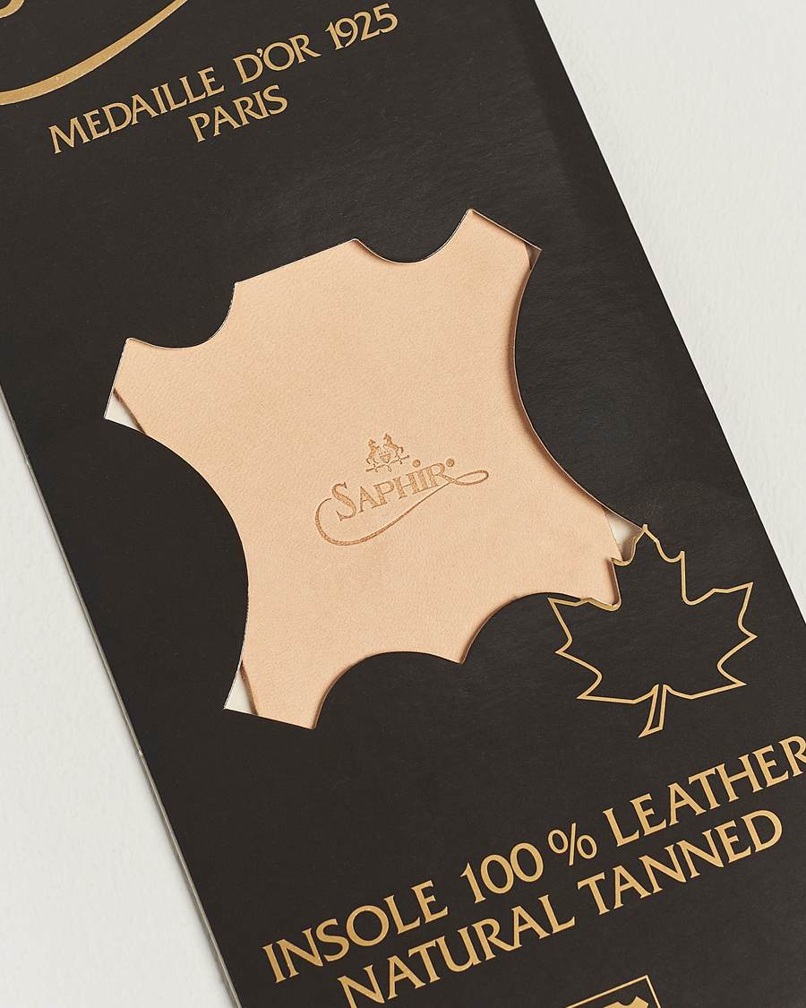 Men | Shoe Care Products | Saphir Medaille d\'Or | Round Leather Insoles