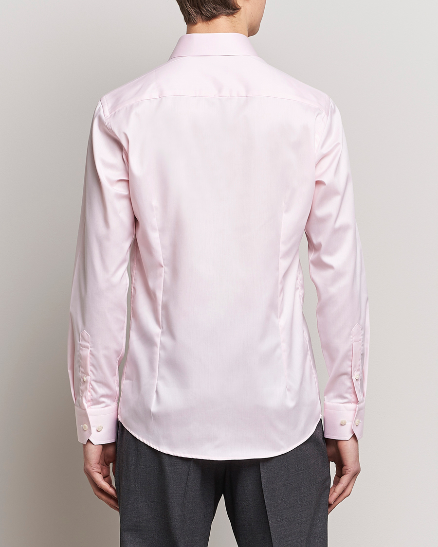 Hombres | Camisas | Eton | Slim Fit Signature Twill Shirt Pink
