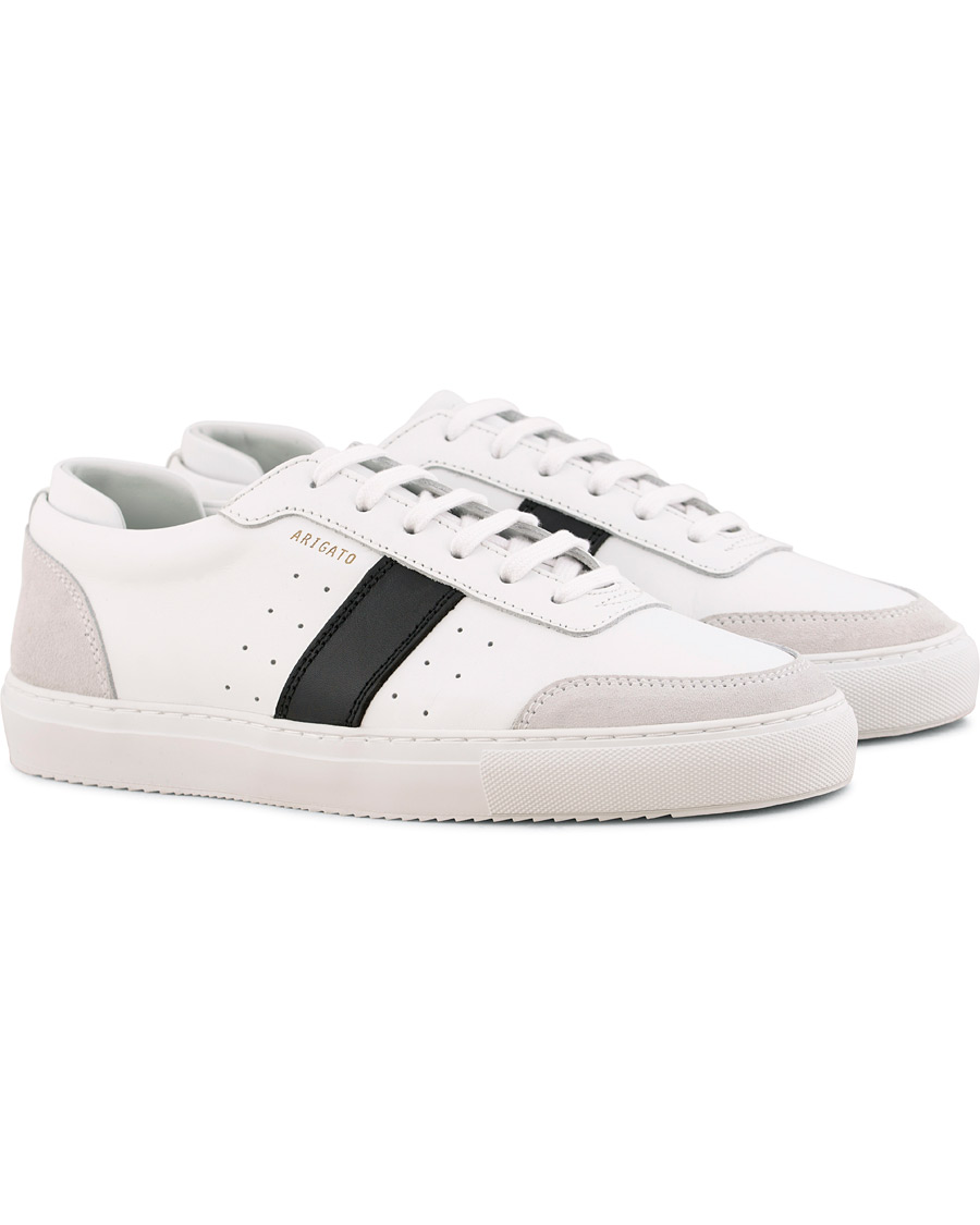 Hombres | Axel Arigato Dunk Sneaker White Leather/Black | Axel Arigato | Dunk Sneaker White Leather/Black
