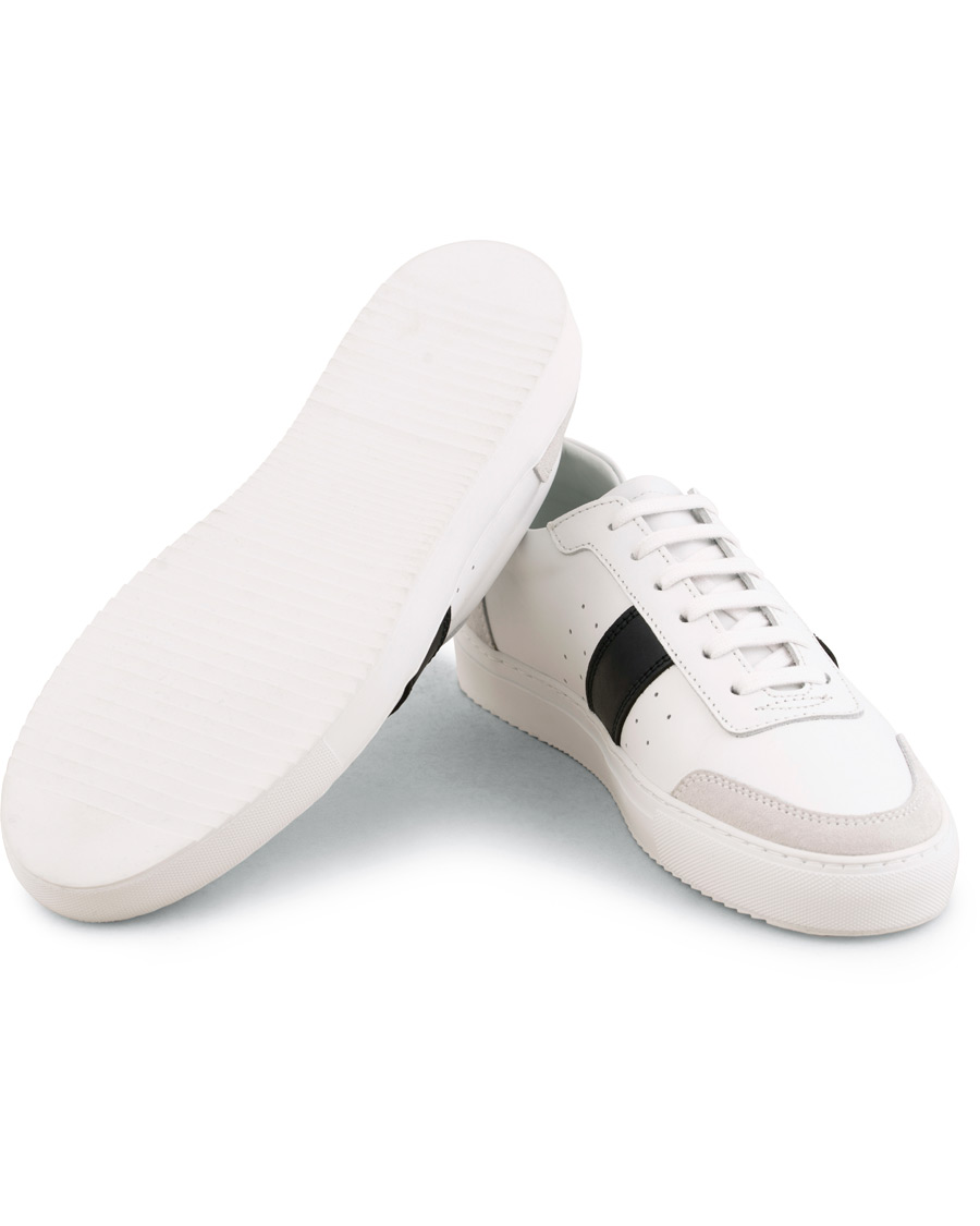 Hombres | Axel Arigato Dunk Sneaker White Leather/Black | Axel Arigato | Dunk Sneaker White Leather/Black