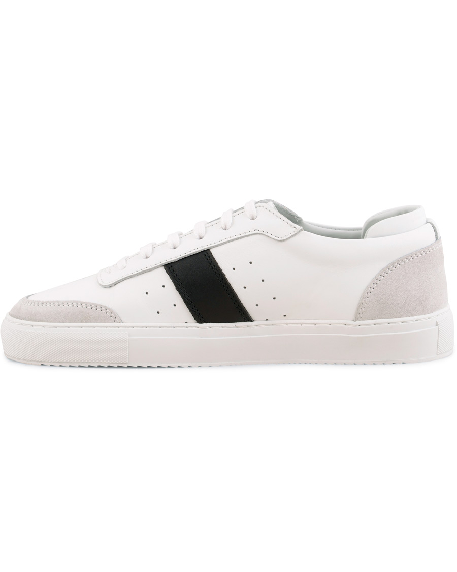 Hombres | Axel Arigato Dunk Sneaker White Leather/Black | Axel Arigato | Dunk Sneaker White Leather/Black