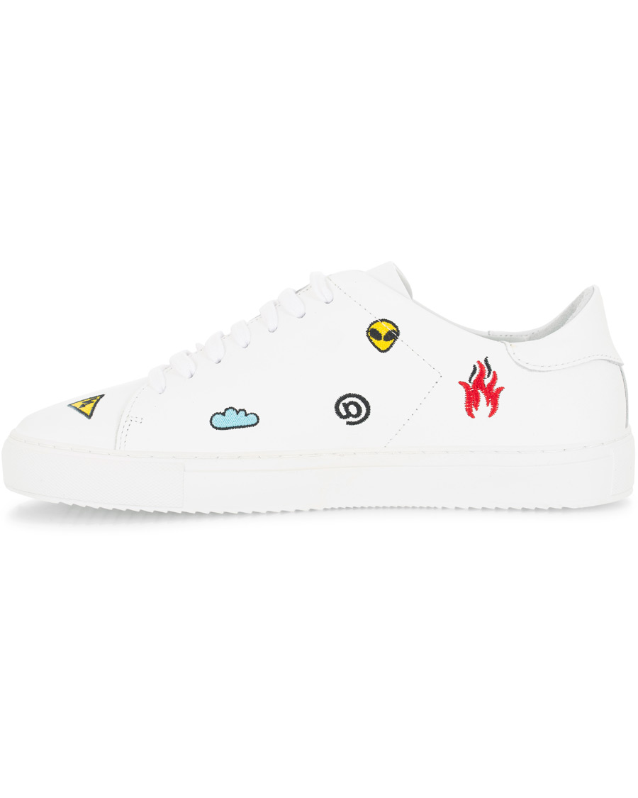 Hombres | Axel Arigato Clean 90 Emoji Sneaker White Leather | Axel Arigato | Clean 90 Emoji Sneaker White Leather