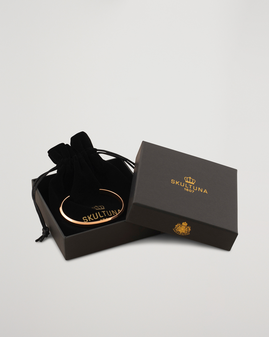 Hombres | Joyas | Skultuna | Icon Cuff Rose Gold