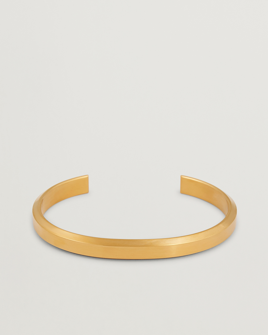 Hombres | Skultuna Icon Cuff Matte Gold | Skultuna | Icon Cuff Matte Gold