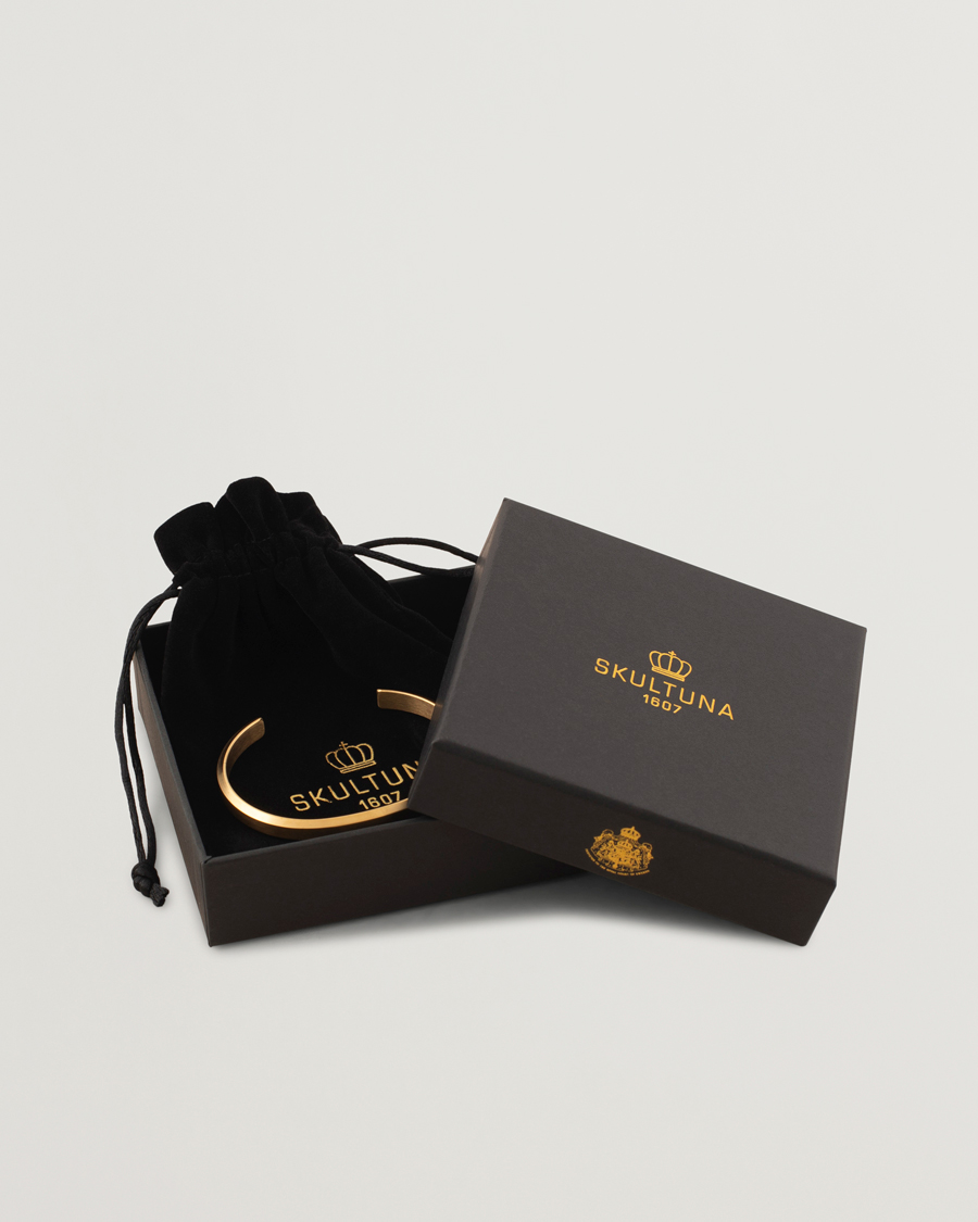 Hombres | Skultuna Icon Cuff Matte Gold | Skultuna | Icon Cuff Matte Gold