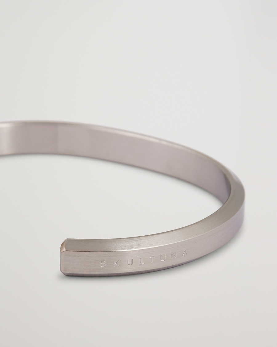 Hombres | Skultuna Icon Cuff Matte Steel | Skultuna | Icon Cuff Matte Steel