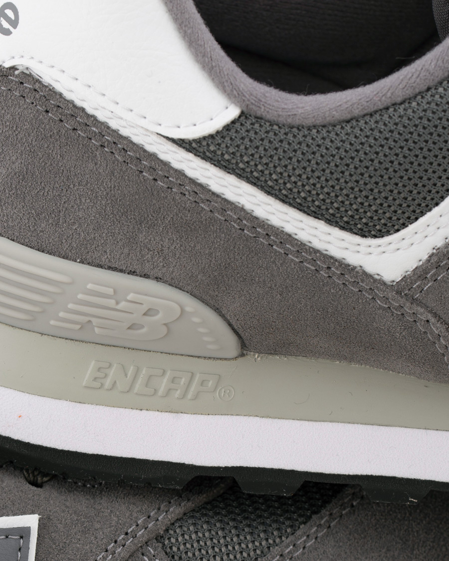 Hombres | New Balance 574 Running Sneaker Grey | New Balance | 574 Running Sneaker Grey
