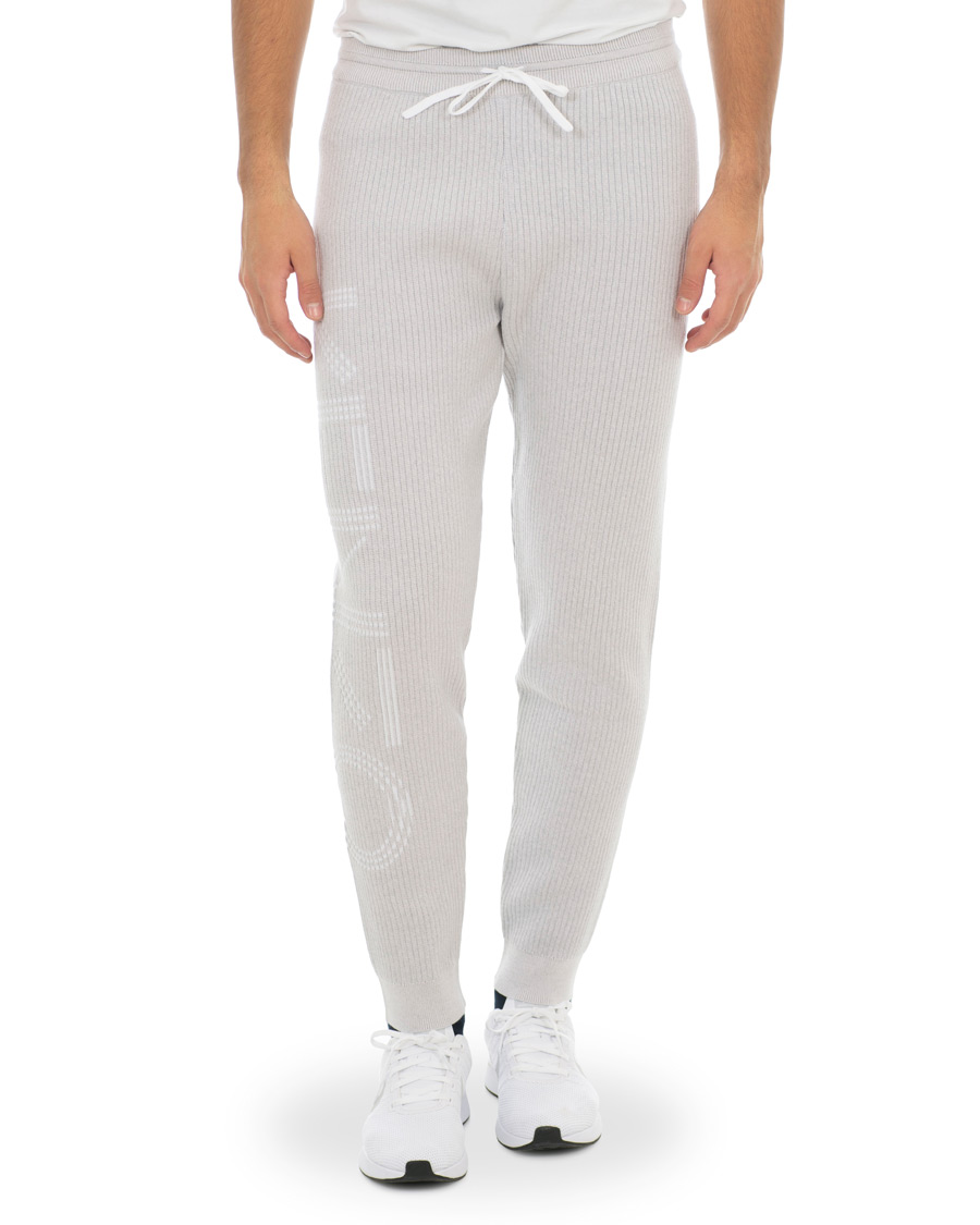 Hombres | Pantalones | KENZO | Knitted Track Pants Grey Melange