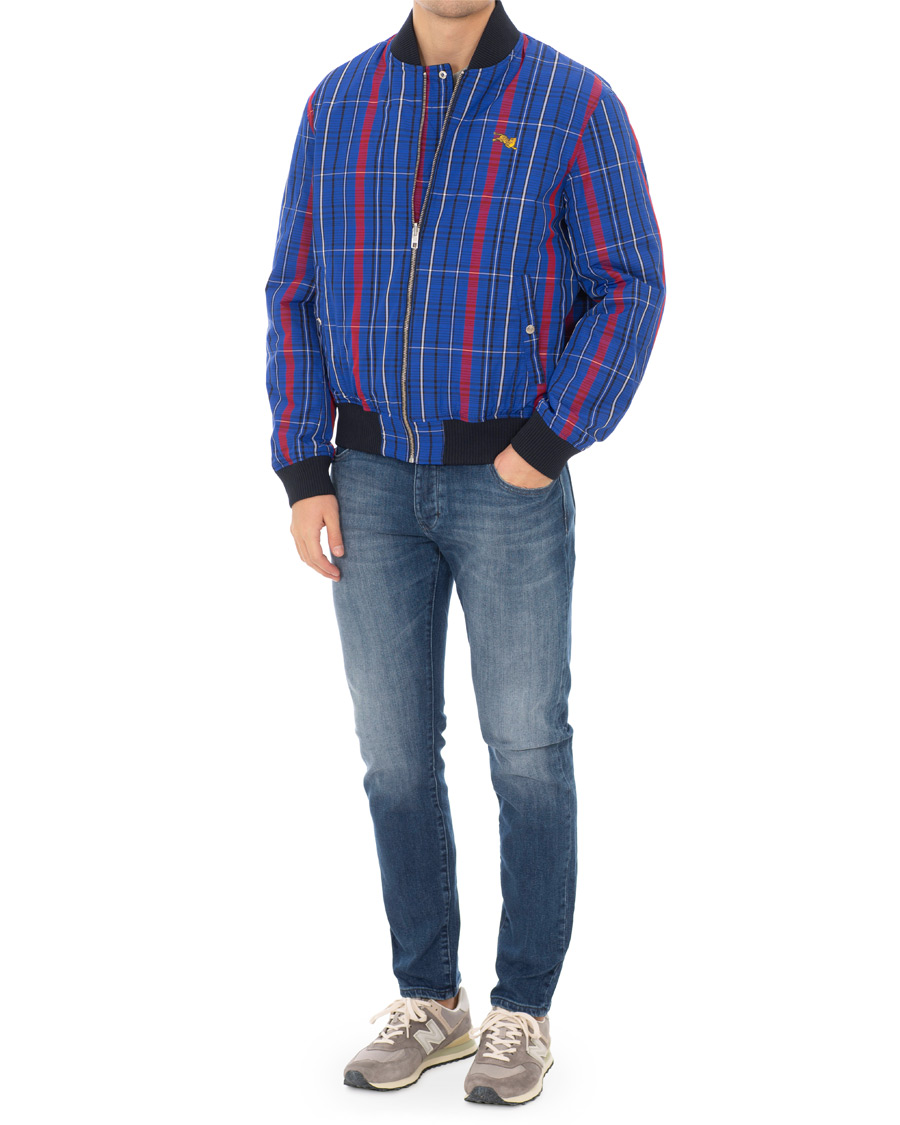 Hombres | Abrigos y chaquetas | KENZO | Reversible Tiger Crest Bomber Jacket Navy/Multi Blue