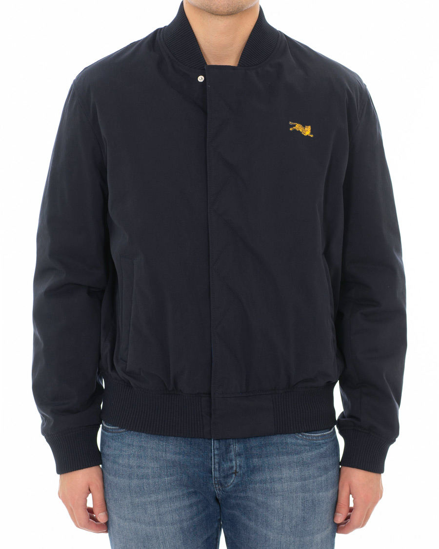 Hombres | Abrigos y chaquetas | KENZO | Reversible Tiger Crest Bomber Jacket Navy/Multi Blue