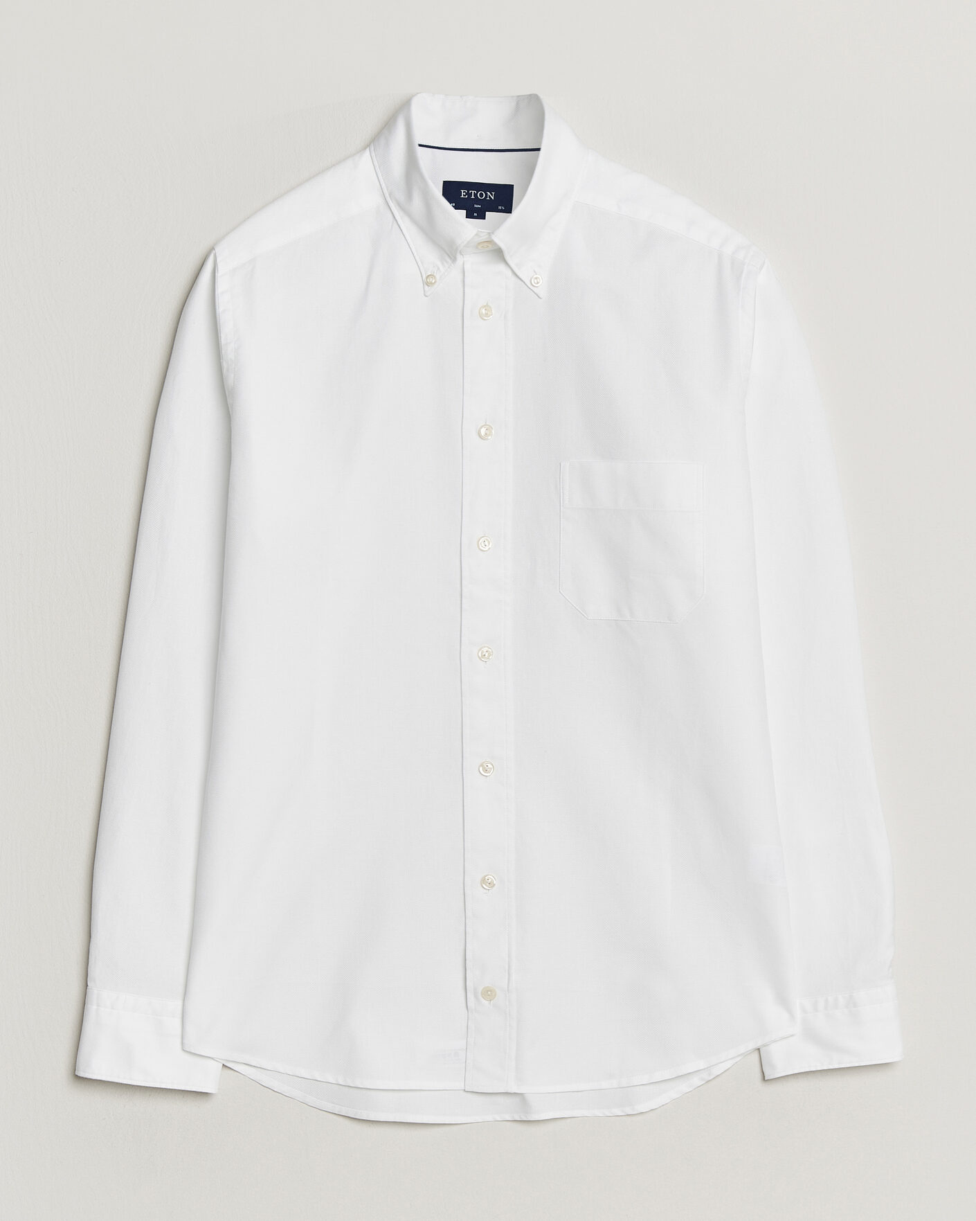 Hombres | Camisas | Eton | Slim Fit Royal Oxford Button Down White