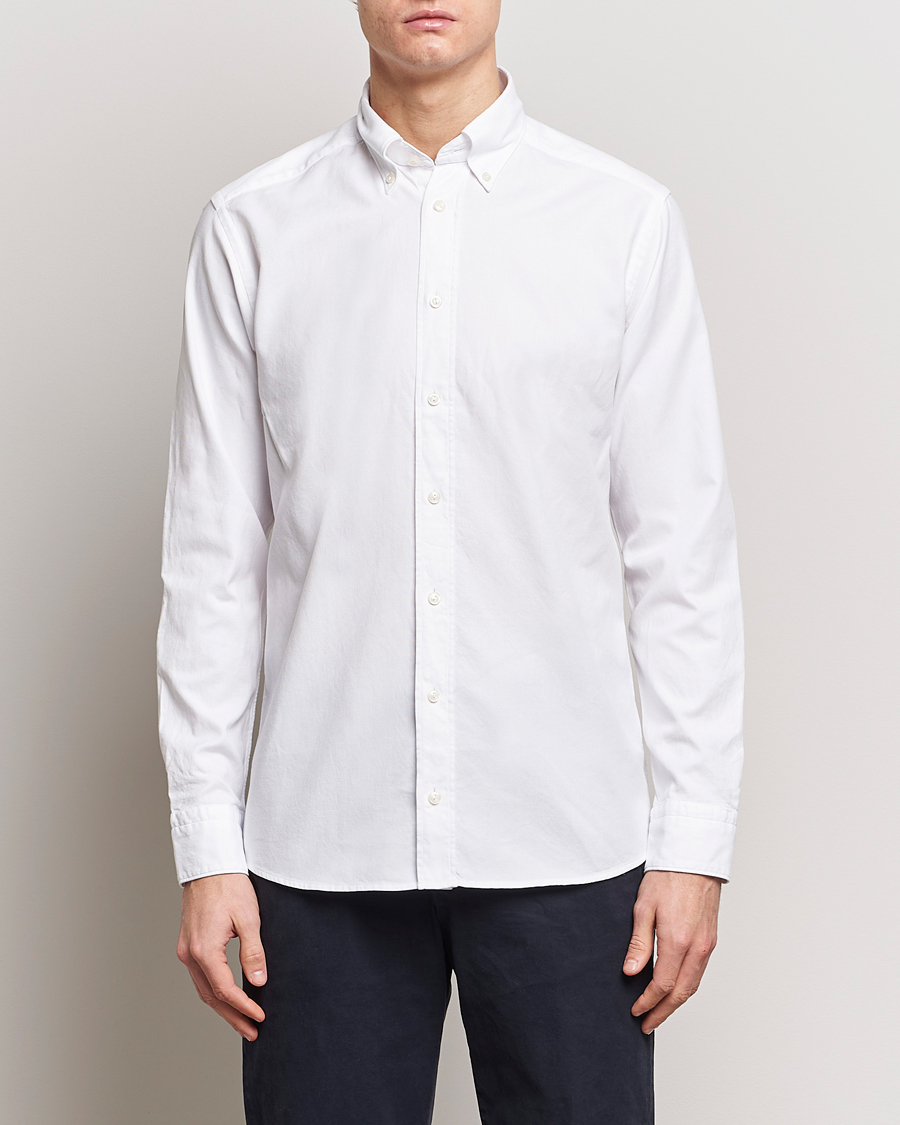 Hombres | Camisas oxford | Eton | Slim Fit Royal Oxford Button Down White