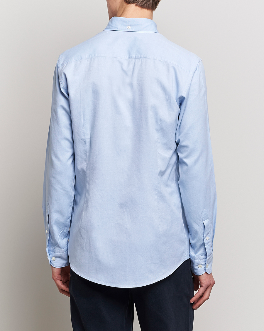 Hombres | Camisas | Eton | Slim Fit Royal Oxford Button Down Light Blue