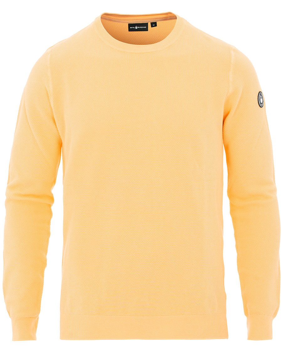 Hombres | Jerséis y prendas de punto | Sail Racing | Grinder Knitted Crew Neck Orange