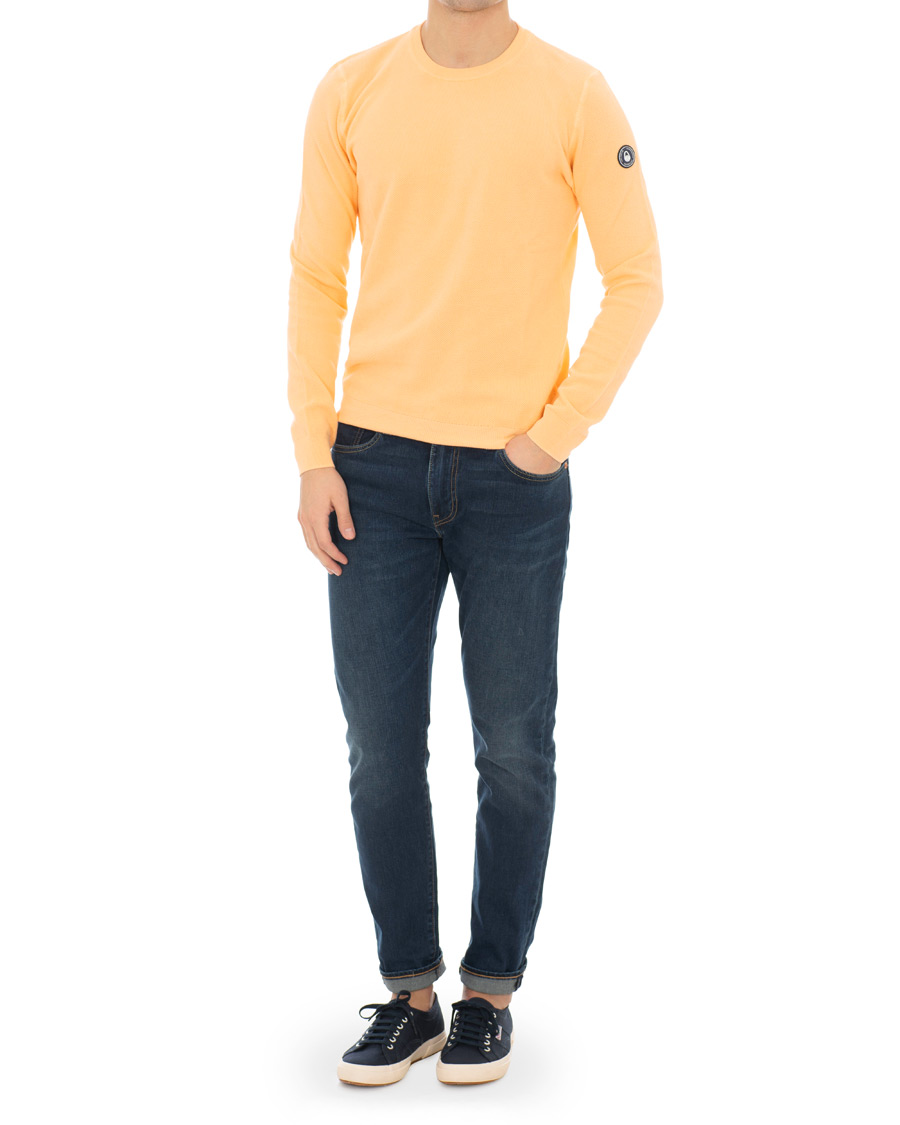 Hombres | Jerséis y prendas de punto | Sail Racing | Grinder Knitted Crew Neck Orange