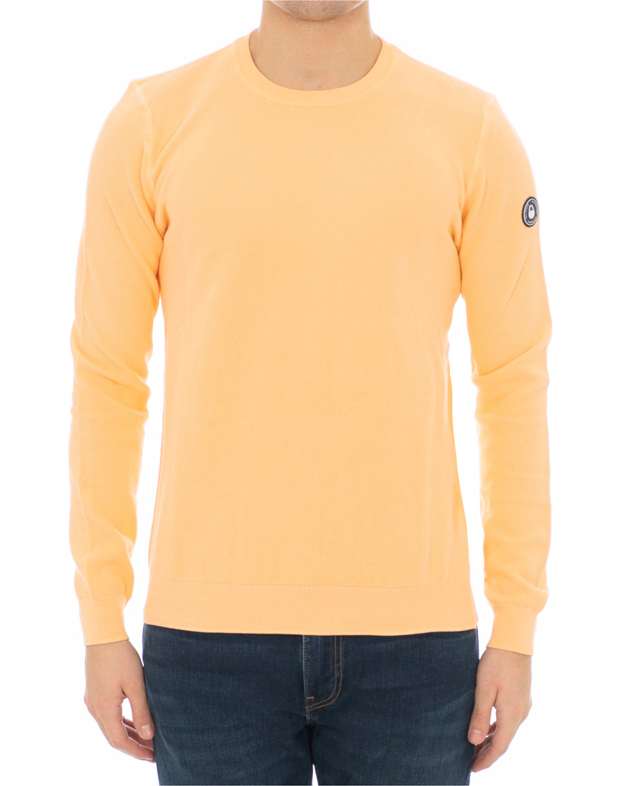Hombres | Jerséis y prendas de punto | Sail Racing | Grinder Knitted Crew Neck Orange