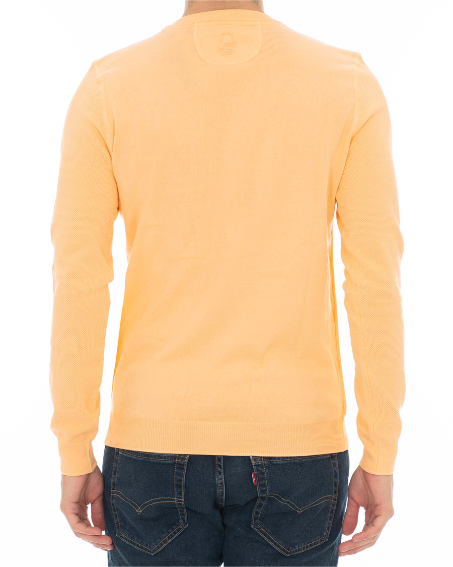 Hombres | Jerséis y prendas de punto | Sail Racing | Grinder Knitted Crew Neck Orange