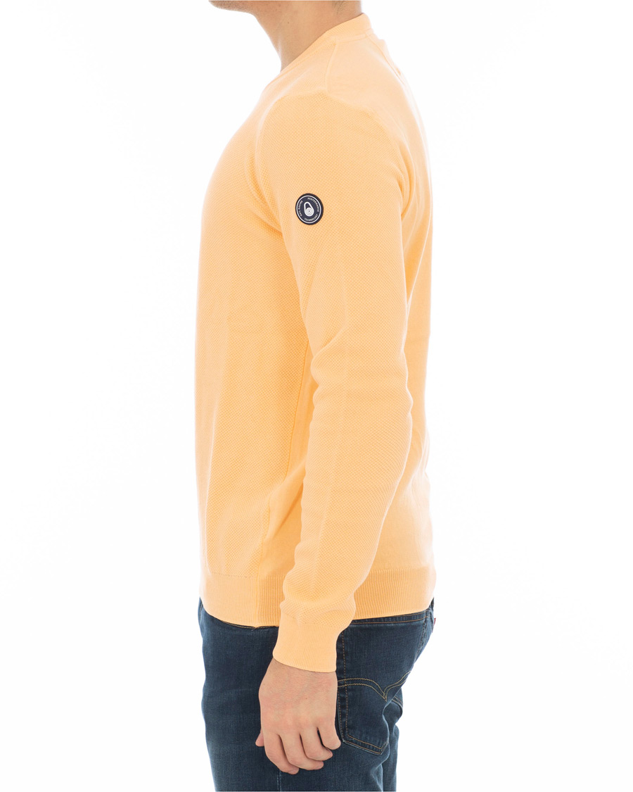 Hombres | Jerséis y prendas de punto | Sail Racing | Grinder Knitted Crew Neck Orange