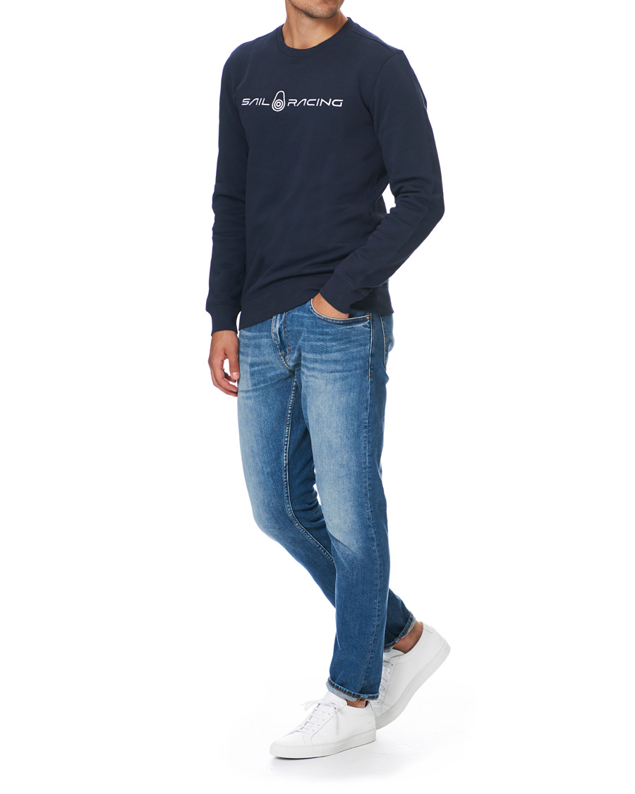 Hombres | Jerséis y prendas de punto | Sail Racing | Bowman Crew Neck Sweater Navy