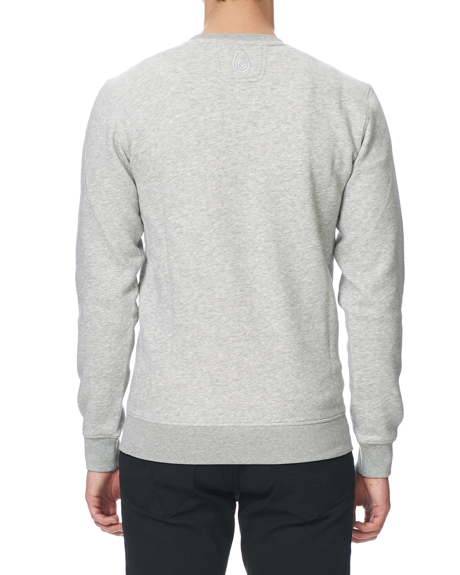 Hombres | Jerséis y prendas de punto | Sail Racing | Bowman Crew Neck Sweater Grey Melange