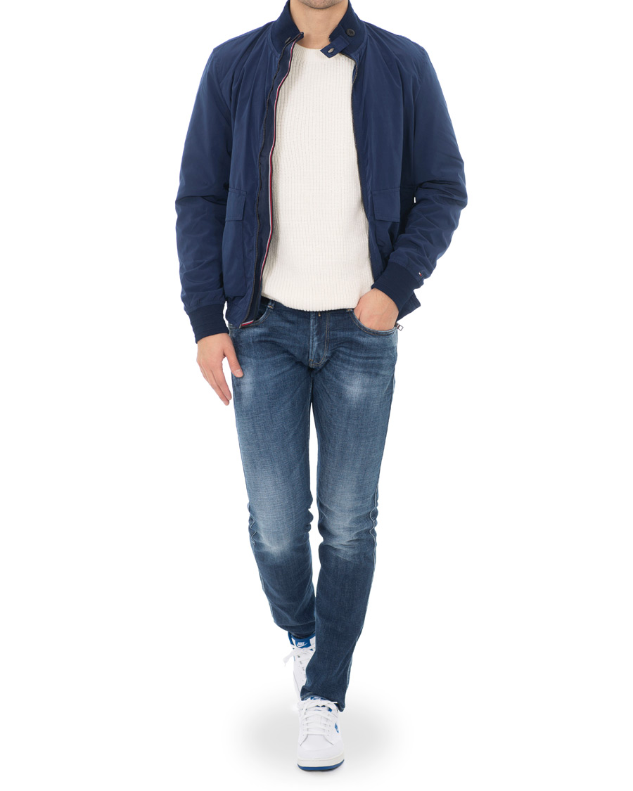 Hombres | Abrigos y chaquetas | Tommy Hilfiger | Harrington Jacket Light Marine Blue