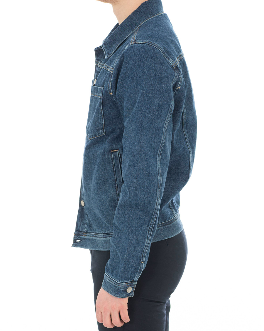 Hombres | Abrigos y chaquetas | GANT | Indigo Jeans Jacket Blue Wash