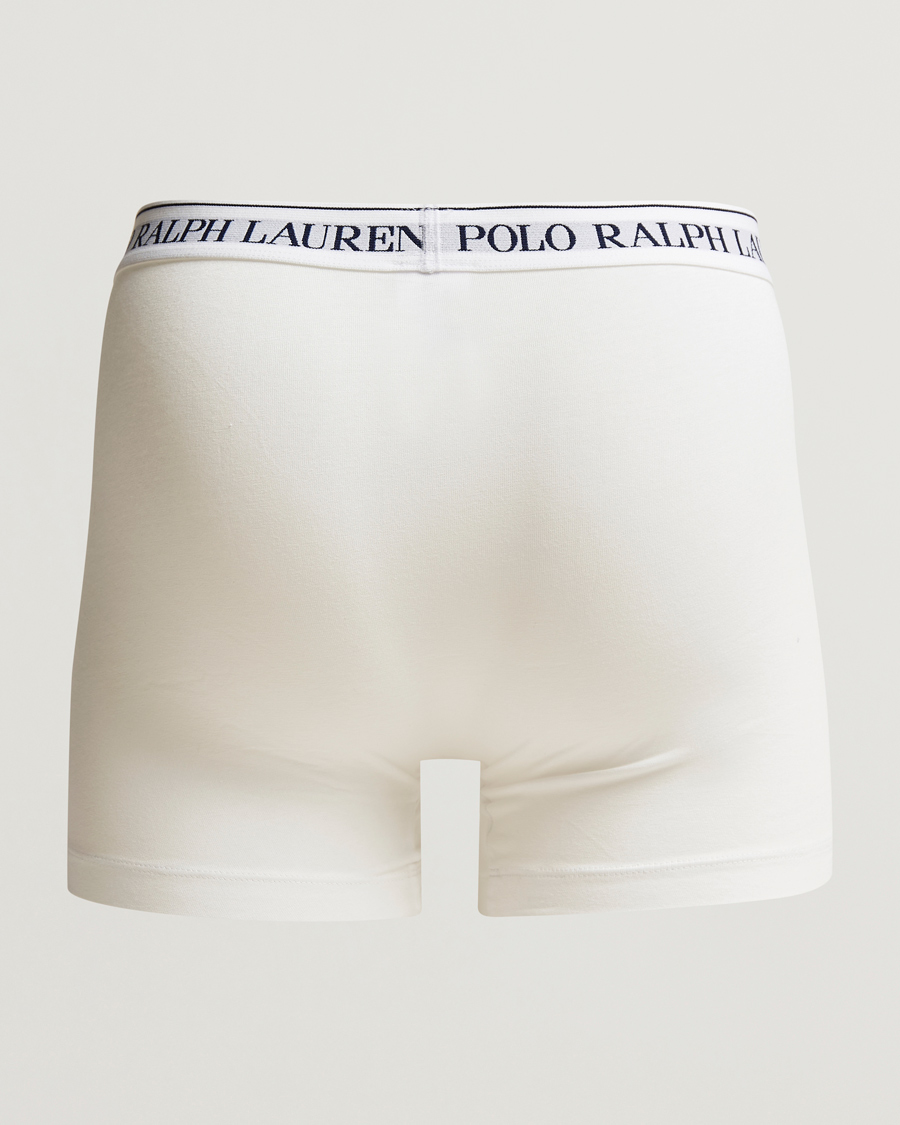 Hombres | Ropa interior y calcetines | Polo Ralph Lauren | 3-Pack Stretch Boxer Brief White