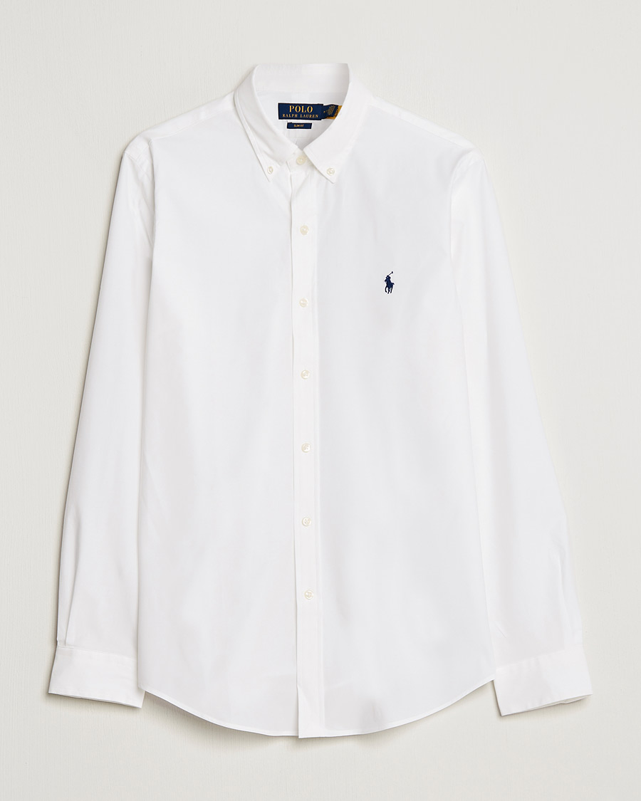 Hombres | Camisas | Polo Ralph Lauren | Slim Fit Shirt Poplin White