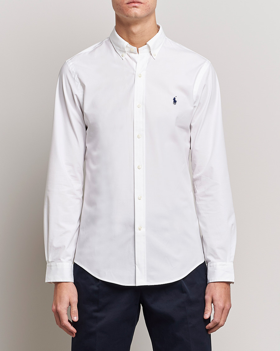 Hombres | Camisas casuales | Polo Ralph Lauren | Slim Fit Shirt Poplin White