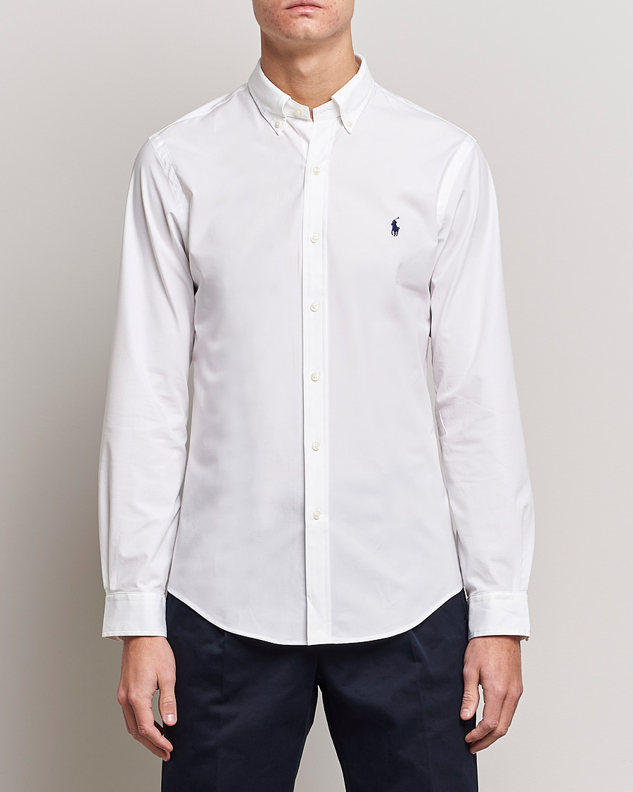 Hombres | Camisas | Polo Ralph Lauren | Slim Fit Shirt Poplin White
