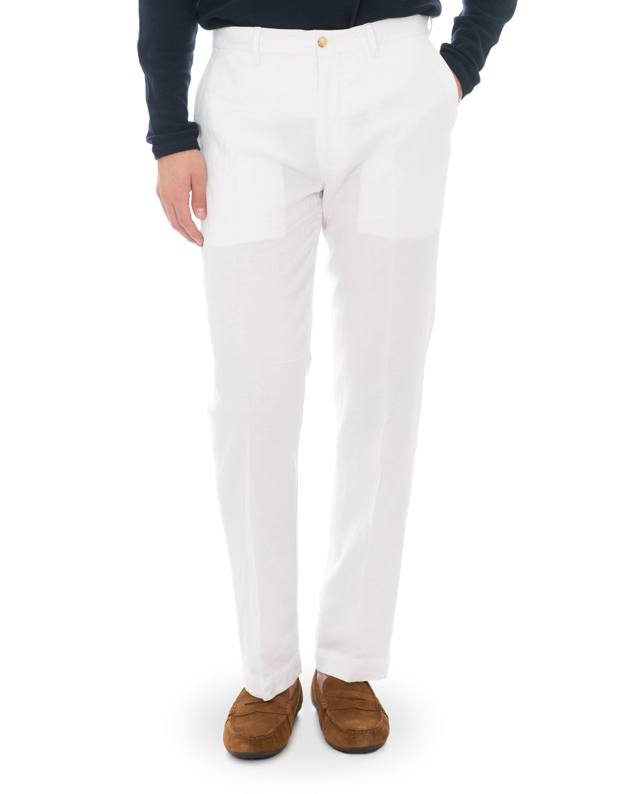 Hombres | Pantalones | Polo Ralph Lauren | Newport Linen Trousers Bright White