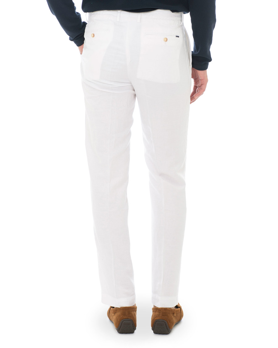 Hombres | Pantalones | Polo Ralph Lauren | Newport Linen Trousers Bright White