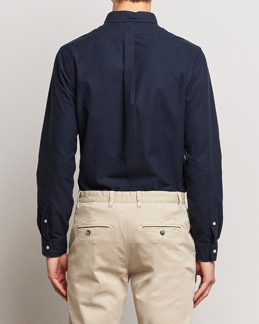 Hombres | Camisas | Polo Ralph Lauren | Slim Fit Garment Dyed Oxford Shirt Navy