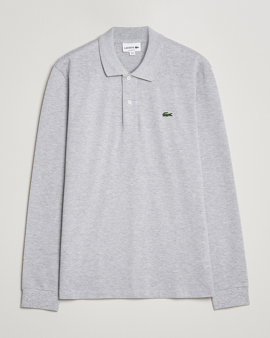 Hombres | Jerséis y prendas de punto | Lacoste | Long Sleeve Original Polo Grey