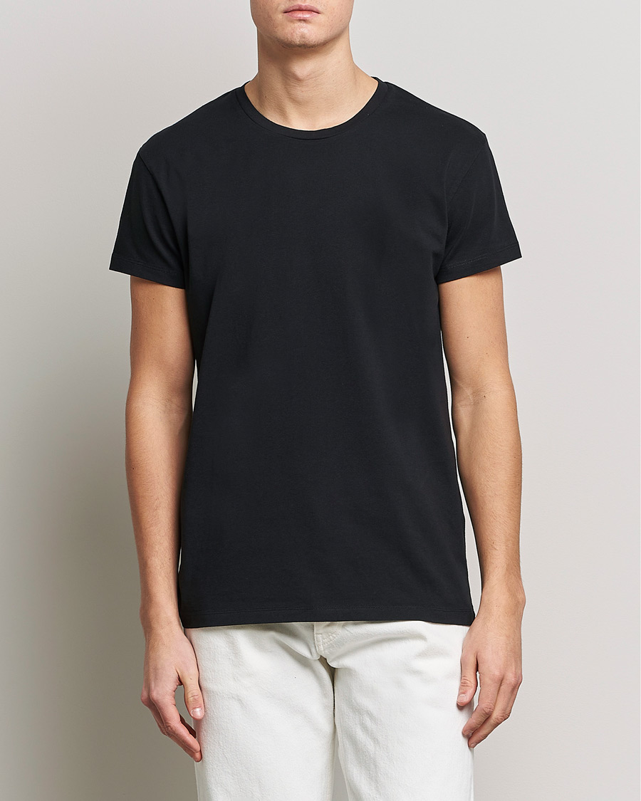 Hombres | Camisetas | Samsøe Samsøe | Kronos Crew Neck Tee Black