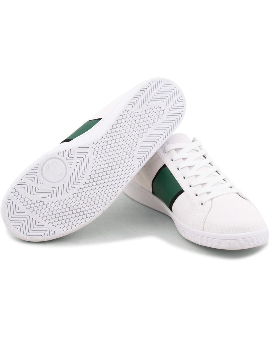 Hombres | Fred Perry B721 Canvas Sneaker White | Fred Perry | B721 Canvas Sneaker White