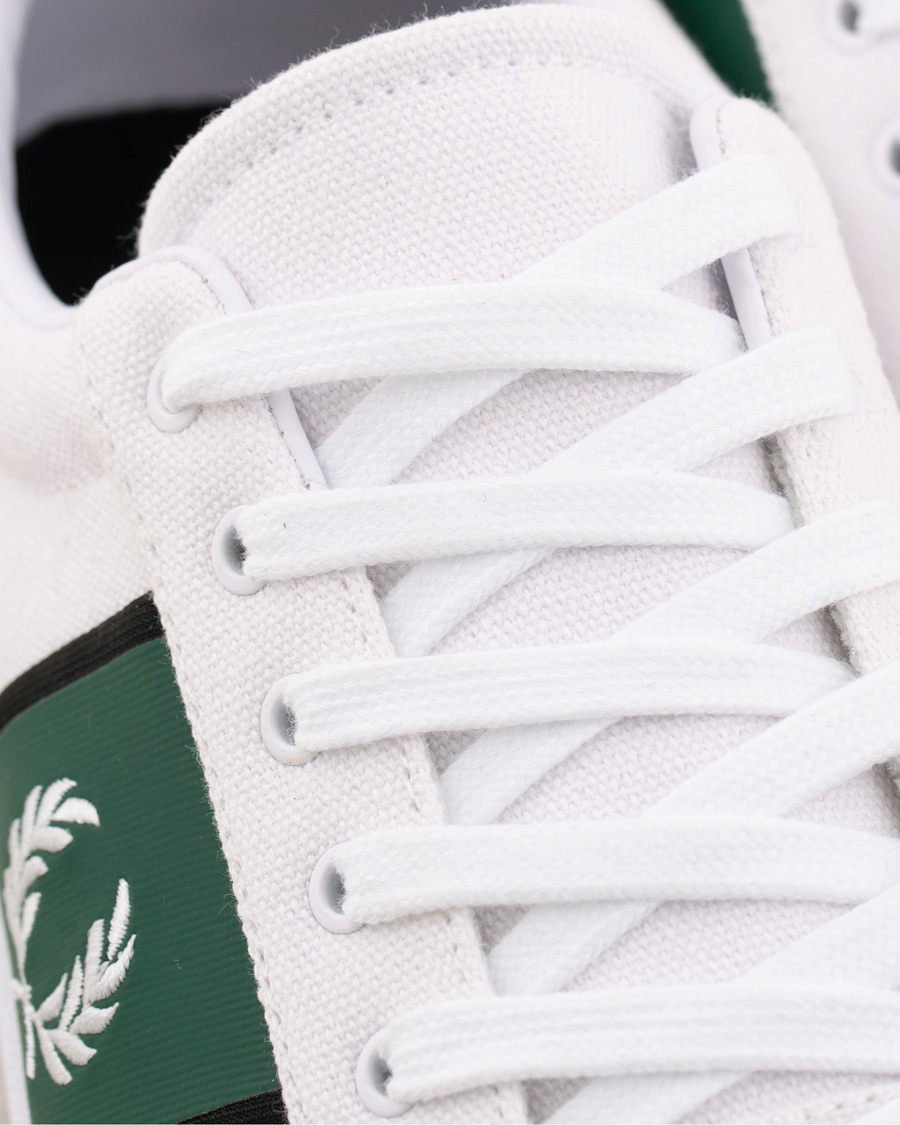 Hombres | Fred Perry B721 Canvas Sneaker White | Fred Perry | B721 Canvas Sneaker White